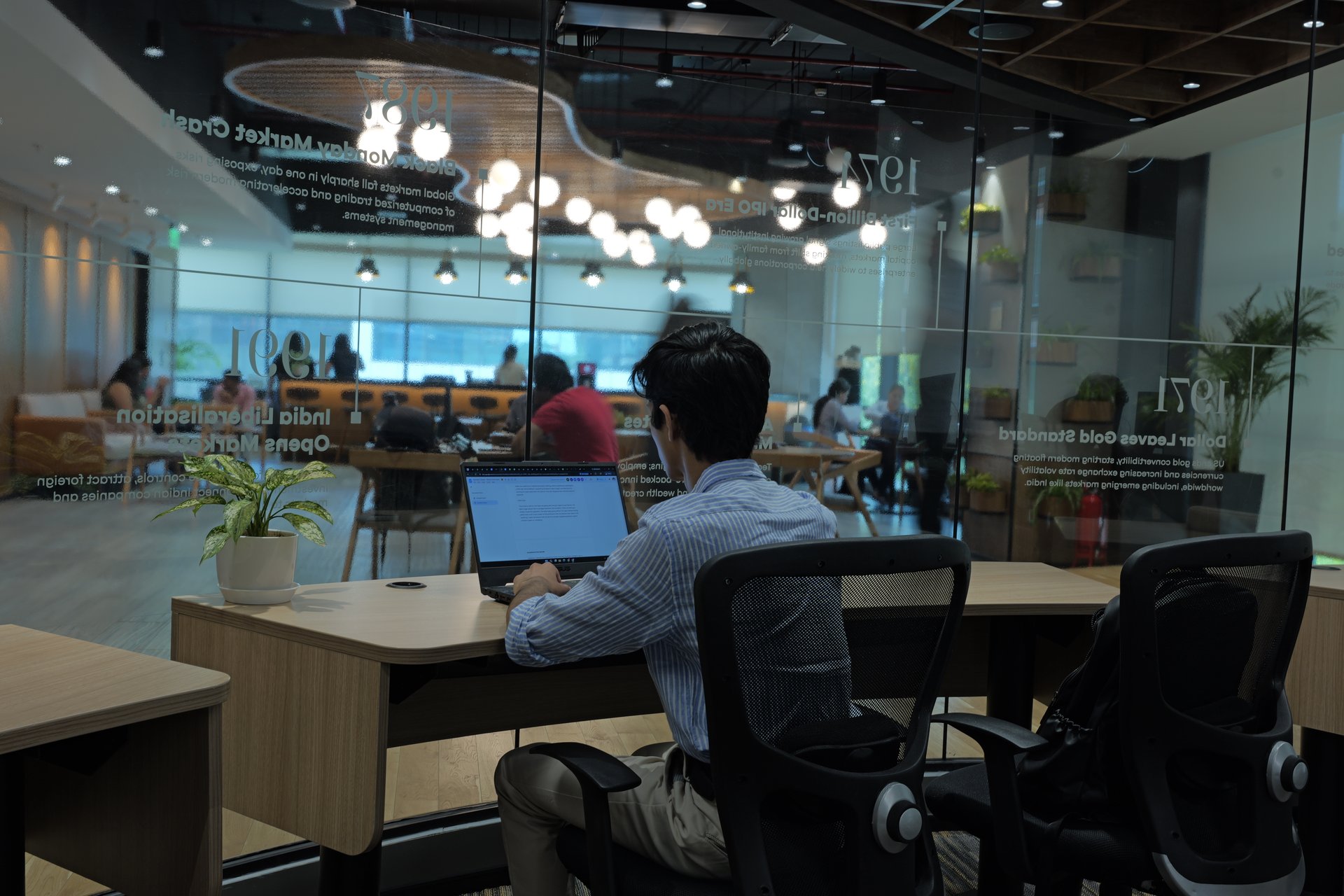 Masters' Union — students at work